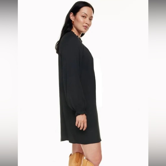 Aritzia Wilfred Black Cider Dress, small - Picture 3 of 7